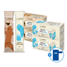 얼려먹는 아이스크림 밀크12+ 초코12, 85ml, 9개