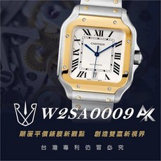 Cartier RX8手錶保護膜 AK系列 適用於卡地亞 W2SA0009 山度士系列 39.8mm, 1個