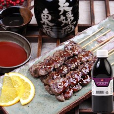 더조은푸드 염통꼬치1kg(50꼬치) + 꼬치양념순한맛(460g), 1세트