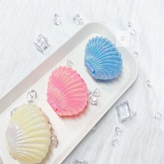 토탈셀링 조개껍데기 보관함 조개보관함, 화이트, 1