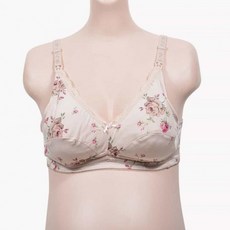 0560 꽃무늬 임산부 수유브라 산전 산후 겸용 노와이어 B컵 속옷 임산부속옷 임산부수유브라 임신부브라