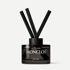 MONCLOS醇厚琥珀擴香器150ml，室內香氛，持久散香，提升居家品味，擴香棒設計，安全方便。, 1套裝, 醇厚琥珀