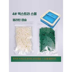 알약 충전기 캡슐 제조기 약국용 계수기 소분기 4호 명젤라틴 흰/녹 500+100홀, 1개