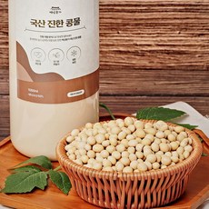 백년본가 첨가물없는 100% 국산 더 진한 콩물, 1개, 1L