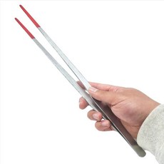 사육장 관리 파충류 도마뱀 피딩 핀셋 38cm 곡선 먹이 집게, 곡선형