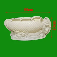 플라스틱 시멘트 분수 몰드 제자리 주조, 01 White