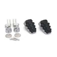 타이거 900 GT 랠리 프로 19-24 800 XC XR XRXRX 용 풋 페그 페달 발받침 뉴 바이크 악세사리, 01 Black, 01 CHINA