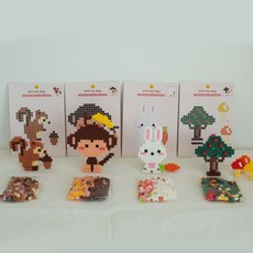 디폼 블럭 만들기 세트 8종 도안/장난감 DIY 키트 all+7266oO, 8.눈꽃 패키지, 본상품선택, 본상품선택