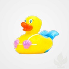 패션오리 목욕놀이 인어공주 아임에듀 물놀이 장난감 오리 인형 1개입