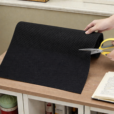 리소움 자유컷팅 다용도 미끄럼방지 매트, 블랙