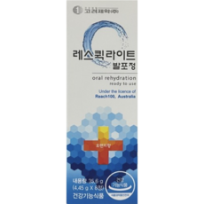 레스퀵라이트 발포정 8정/ 전해질 수분보충, 1개, 8정