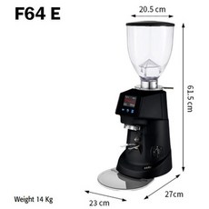 愛洛奇Fiorenzato F64E磨豆機220V (黑色/白色) - 專業級咖啡研磨設備，多段粗細調整，輕鬆享受新鮮咖啡, 白色