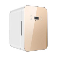 數控版迷你冷藏冰箱 48-50W 低功率 靜音節能 智能觸屏, 金色, 單核數顯