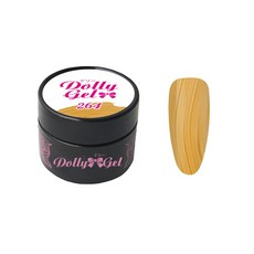 Dolly Gel 浮雕彩繪膠 美甲立體凝膠, 1個, 咖