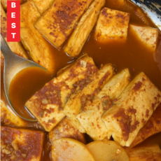 [명품반찬가게 집반찬] 국내산 새우로 육수를 낸 새우육수두부조림, 3개, 600g