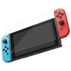 Nintendo Switch 1代/OLED/Lite 鋼化玻璃保護貼 高清螢幕保護, 透明, 1個, Switch 一代保護貼