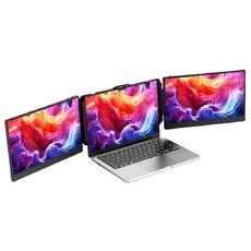 노트북 확장 모니터 서브 포터블 휴대용 스크린 화면 미러링, 14인치, S3 와이드 스크린/브라켓 업그레이드