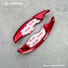 SUBARU 鋁合金 換檔撥片, 紅, 1個