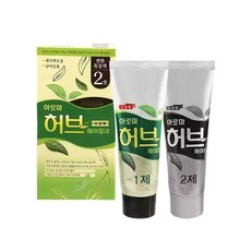 세븐플러스 염모제 허브 멋내기 흰머 아로마 저자극 크림 새치염색약 새치커버 흰머리염색약 간편 저자극, 1개