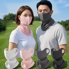 와이제이크 자외선차단 마스크 얼굴 햇빛가리개, 1개, 딥핑크 1개, 딥핑크