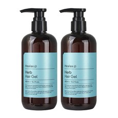 플로르드망 힐렉스 헤어젤 480ml x 2개 강력셋팅 헤어 젤 고정 스타일링 왁스