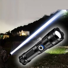 다온샵 LED후레쉬 LED손전등 LED 후레쉬 손전등 써치라이트 랜턴 충전식