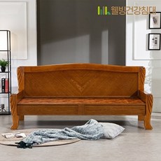 [웰빙건강침대] 비나리 소파 포켓스프링 황토볼 흙소파 SF, 월넛