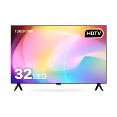 아텝TV 32인치 HD LEDTV 대기업정품 IPS패널, 고객직접설치, 스탠드형, WE320, 81cm(32인치)