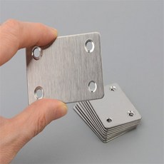 까만쿼카 사각 평철 10P 스텐코너철