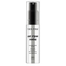 Thick Fiber 헤어 스타일링 파우더 - 엉킴 없음 끈적이지 않음 흰색 잔여물 없음 볼류마이징 및 텍스처링을 위한 점토 기반 여성 남성용 매트 마감 미디엄 홀드 26g, Thick Fiber 헤어 스타일링 파우더 엉킴 없음, 1개