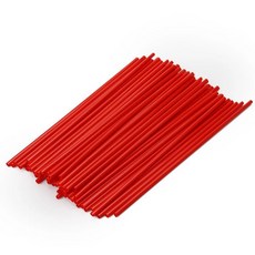 오토바이 더트 바이크 휠 커버 스포크 스킨 랩 튜브 장식 보호대 모토크로스 자전거용 색상, 1. Red, 1개