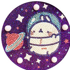 몰랑 우주 몰랑이 (무드등) 보석십자수 1(PC) 260310