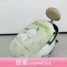 電動車坐墊套 防曬透氣加厚耐磨 電瓶車網套座套 隔熱四季通用, 1個, 加厚陞級【黑色】單層蜂窩佈,【無需測量通用款-均碼】