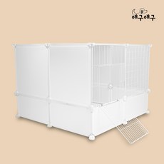애구애구 강아지 울타리 DIY 애견 펜스, 01.가림막, 투명, 1개
