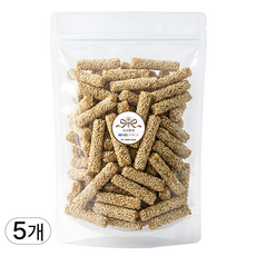 코코한과 구운 참마 참깨스틱 400g 바삭하고 고소한 당0g 건강한 부모님 간식, 5개