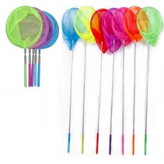 조은 안테나 잠자리채 슬라이드 뜰채 뜰망 곤충채집도구, 다용도 안테나잠자리채 중형(색상랜덤)