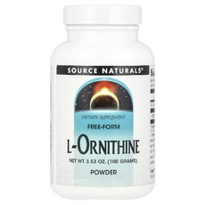 소스 내추럴스 L-오르니틴 엘오르니틴 Ornithine 100g, 1개