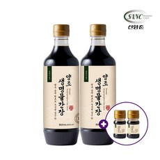 신앙촌 본사직영 생명물간장 860ml 2개 + 미니2개