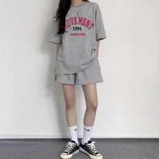 무브먼트 반팔 트레이닝 세트 HES-1008968