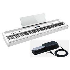 Roland FP-60X 電鋼琴【田田樂器】現貨搶購, 1個, 白色單主機+單踏板
