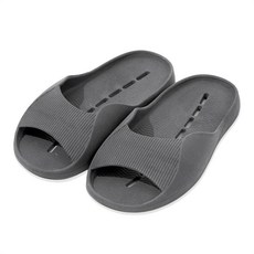 도온도프 국산 미끄럼방지 발등낮은 욕실화, 1개, 포그 그레이