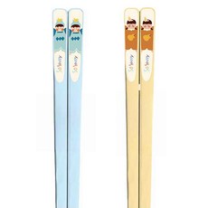 가와시마야 하이엔드 패밀리 시리즈 젓가락 2개입, 보이 + 걸, 1세트, 단품