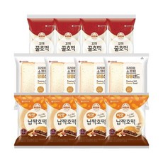 씨앗호떡 97g x4개+소프트 땅콩샌드 160g x4개+꼬마 꿀호떡125g x4개, 상세설명 참조