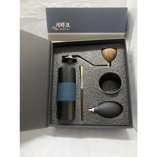 河野流 佐賀不鏽鋼刀磨豆機禮盒組 贈半磅耶加雪夫咖啡豆(淺烘/極淺烘), 1個