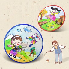 아트박스/탑키드 우드 전통 놀이 팽이 (연날리기 널뛰기 중 택 1개)