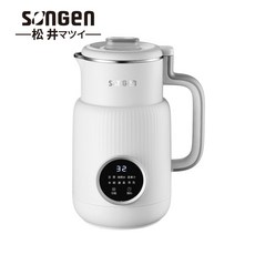 SONGEN多功能調理機 快速製作豆漿、米糊、果汁 操作簡單 清洗方便, SG-331JU-W