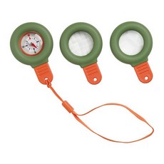 MAJBAGGE 自然探索套裝 3件組 兒童指南針與放大鏡, 1個