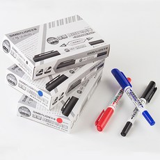 雄獅 SIMBALION 油性奇異筆 NO.605 1.0mm纖維筆頭 快乾防水 多種材質適用, 685奇異筆【紅色】, 12個裝