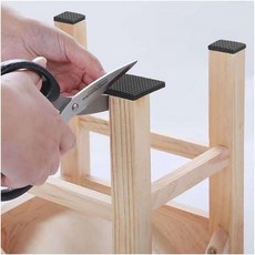 防滑耐磨椅子桌腳保護墊片 降噪靜音沙發桌椅防撞貼, 1個, 升級加厚：【防滑小助手】無異味+帶背膠,虧本衝量：40片【輕鬆安裝+可自由裁剪】