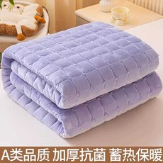 바닥 요매트 누빔 이불요 두꺼운 까는이불, 노블퍼플90x200cm(약2kg)